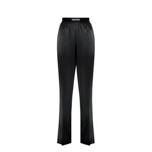 TOM FORD Satin Evening Pants Women BLACK